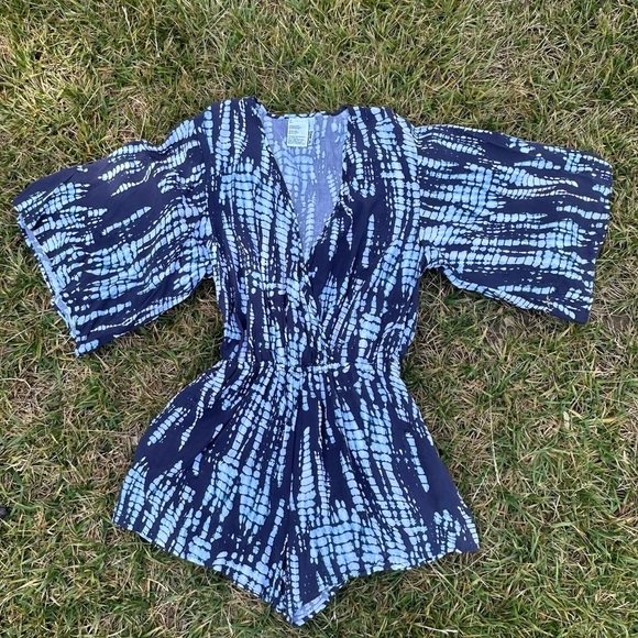 Bar III Pants - Bar III batik print romper - size S